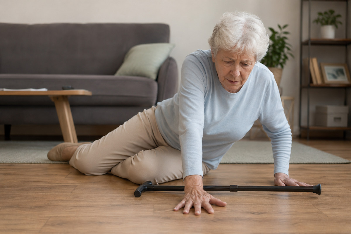 How to Get Up Safely After a Fall — Step-by-Step Guide for Seniors