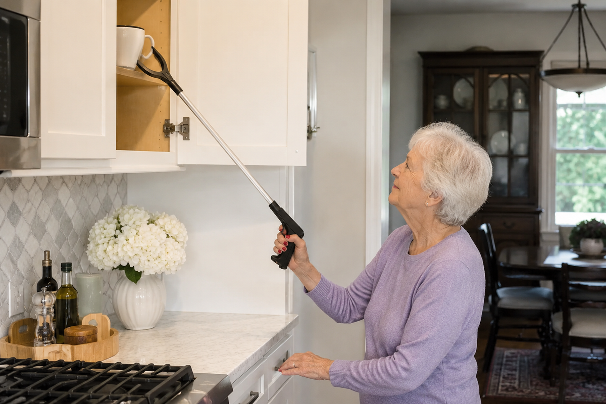 Grabber Tool for Elderly Guide to Safer Independent Living