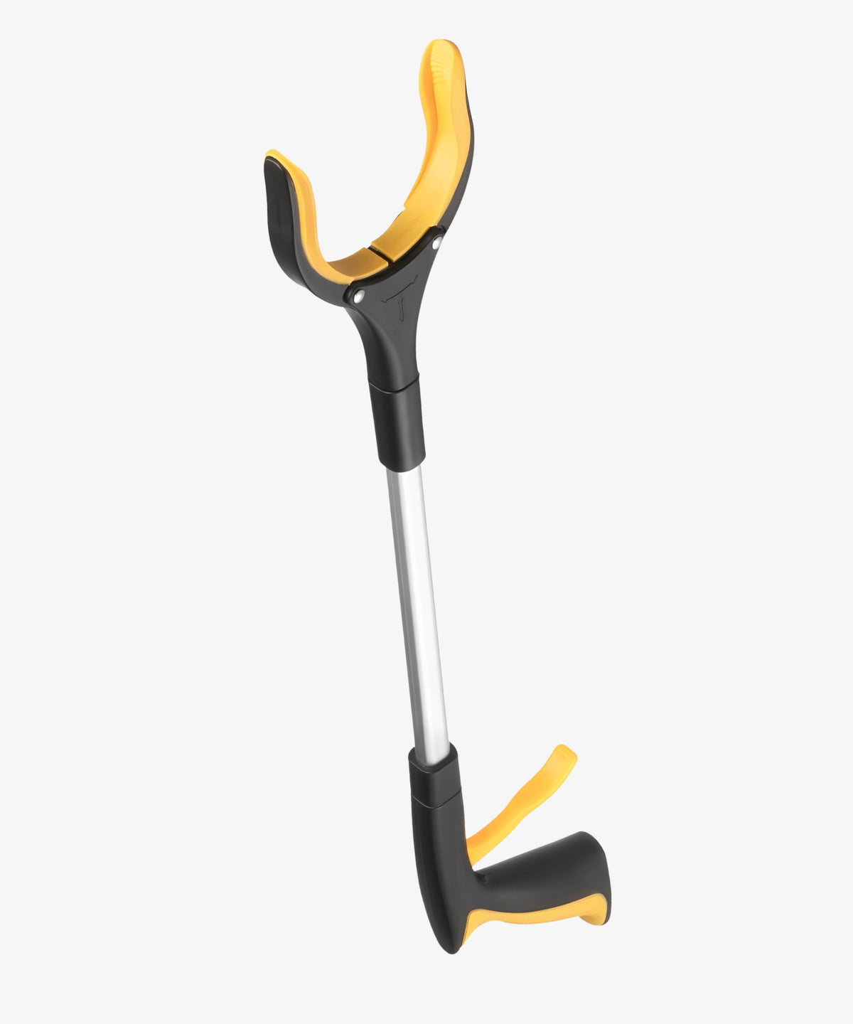 Short reacher grabber tool used for close-range household reaching