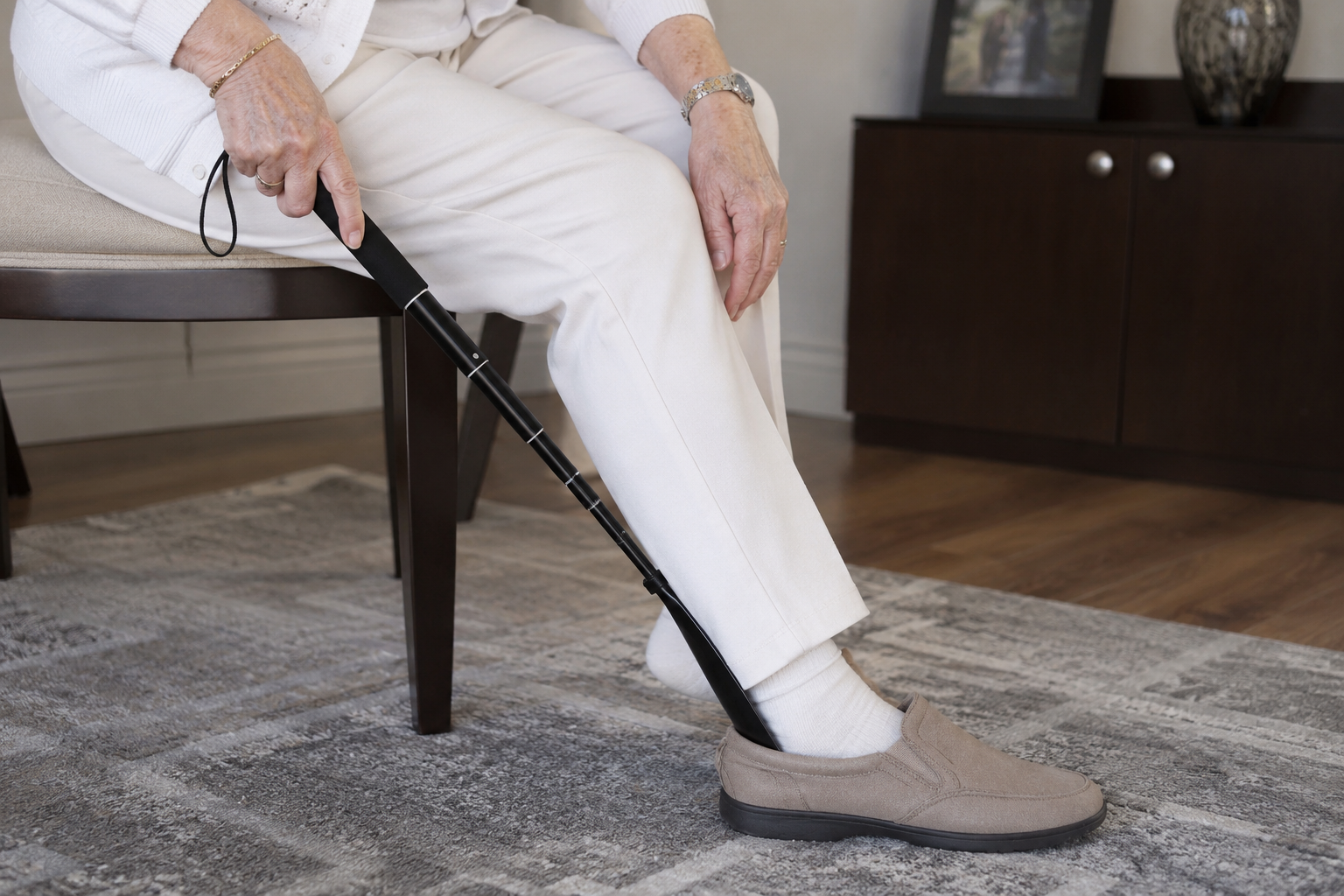 shoe horn for seniors with mobility issues