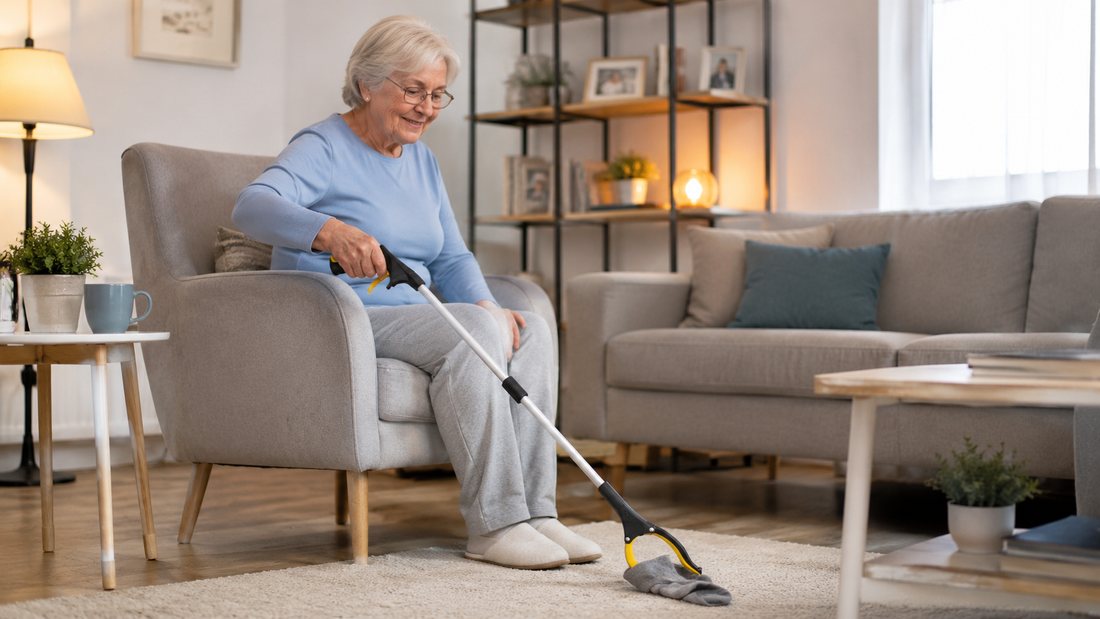 Best Reacher Grabber Tool After Hip Replacement Surgery: What Occupational Therapists Recommend