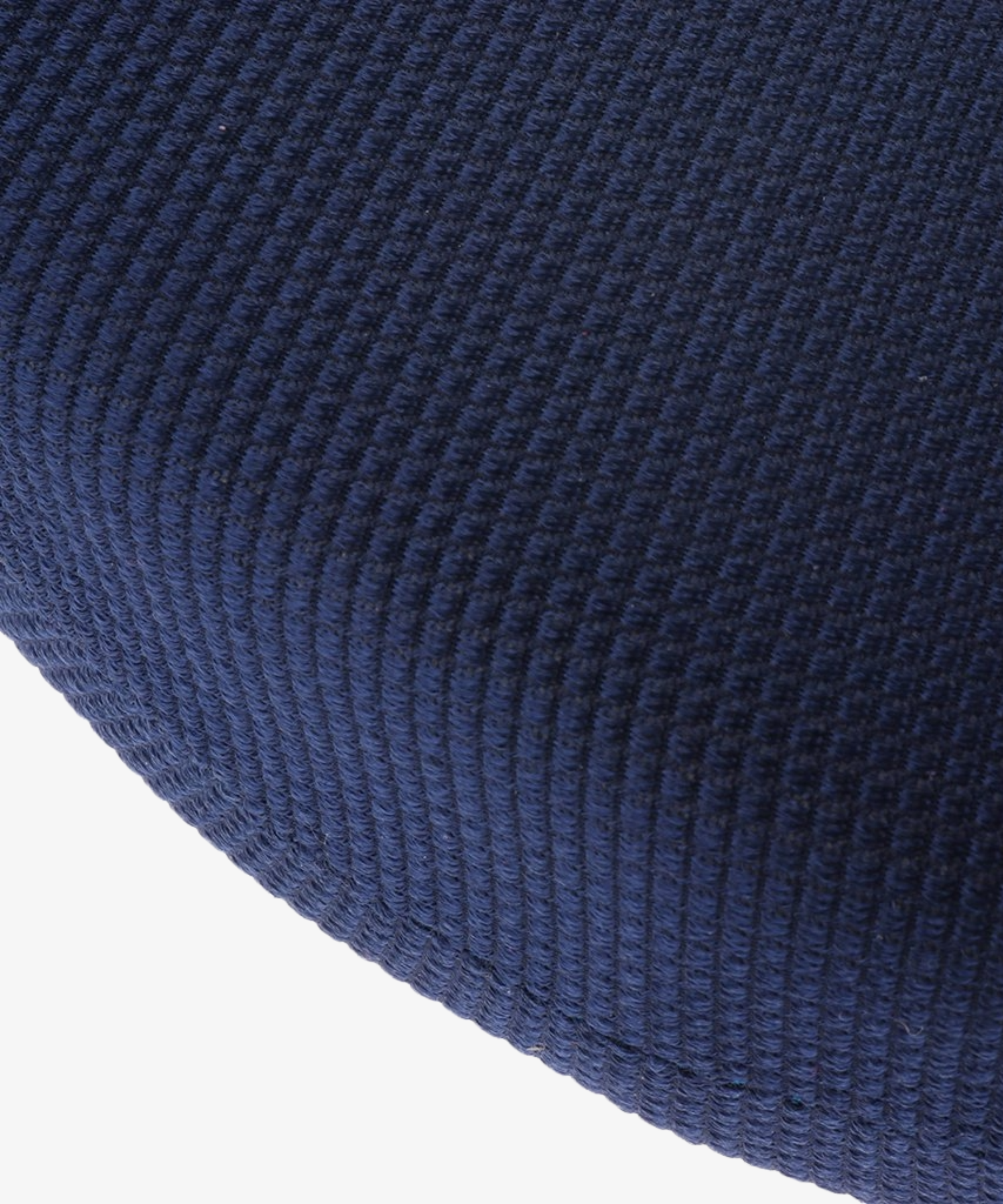 close up of the washable breathable cover fabric on the seat cushion for hemorrhoid comfort