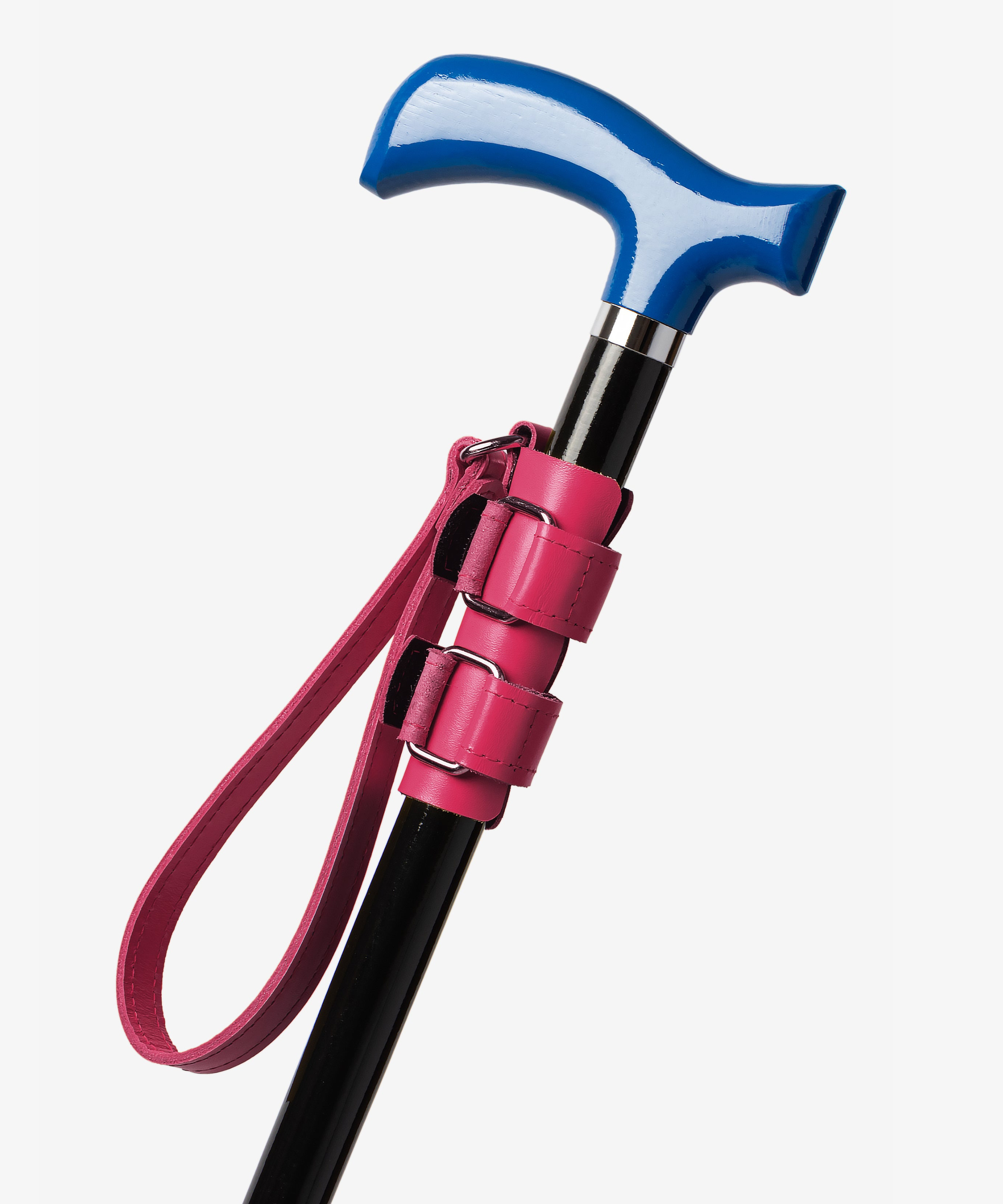 Ergonomic wrist loop for walking stick comfort