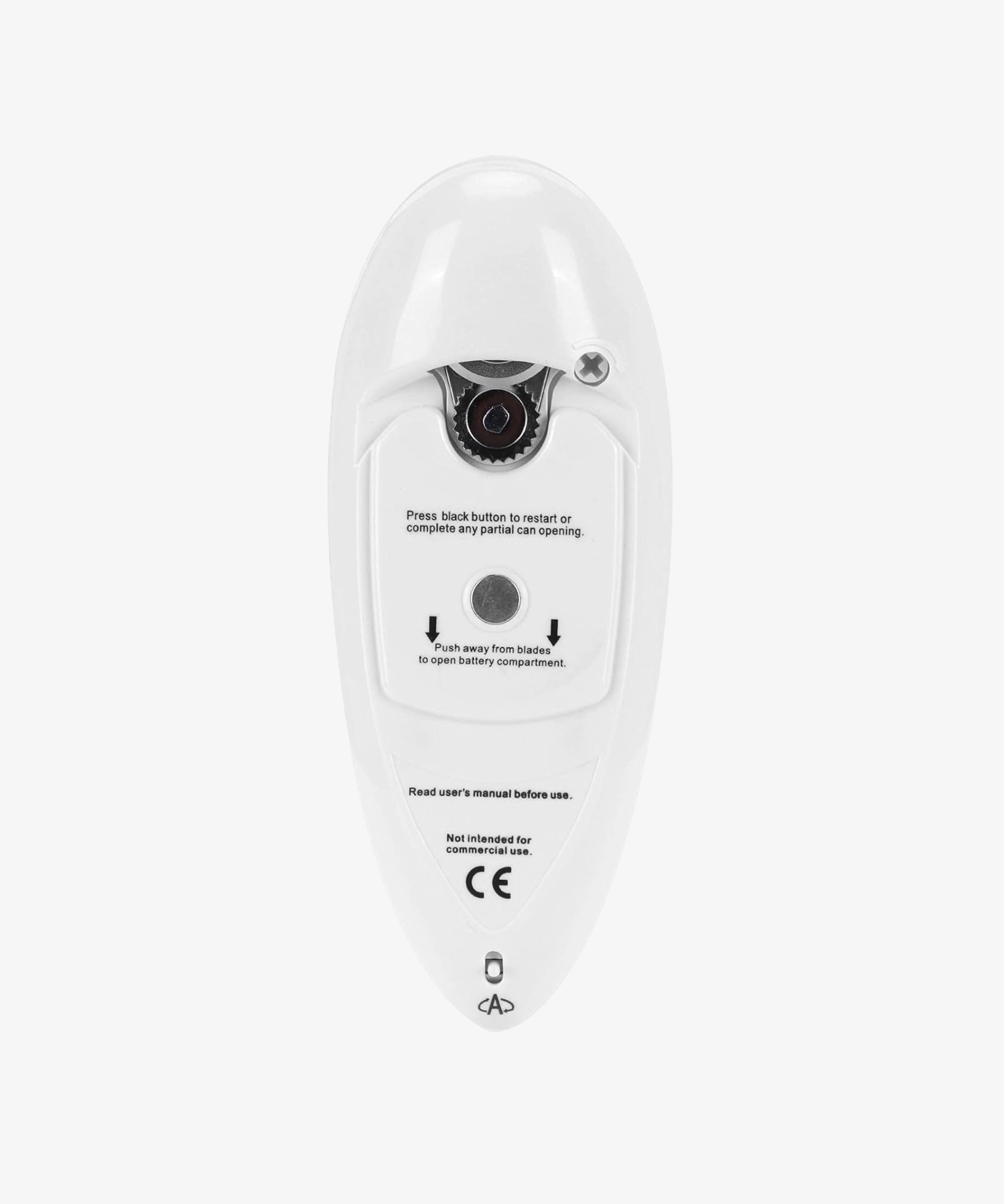 Hands-free electric can opener for kitchen