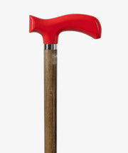 Red Handle walking stick cane