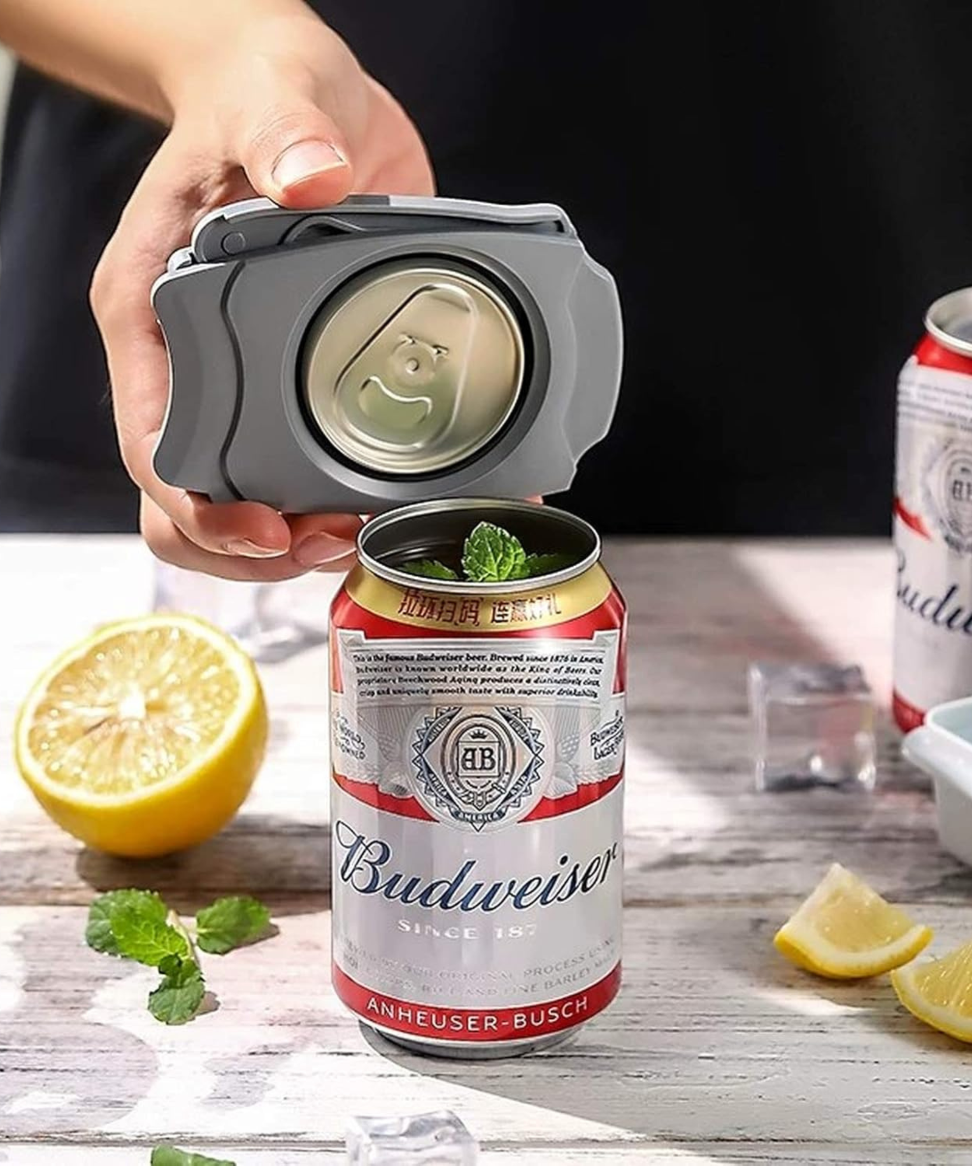 drink can opener for aluminum cans