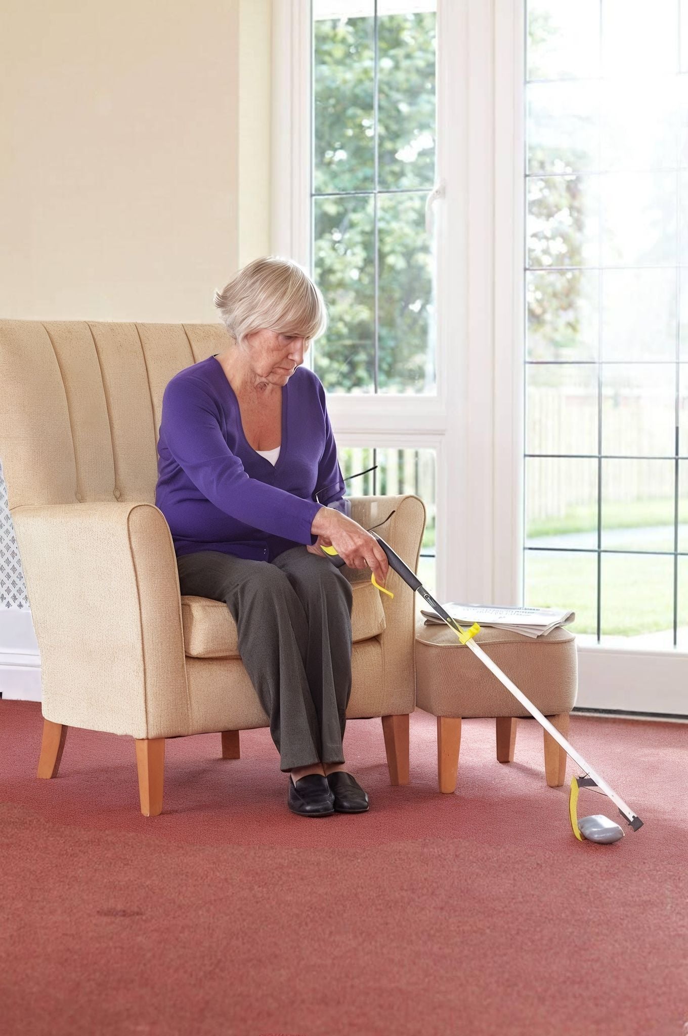 extendable grabber tool