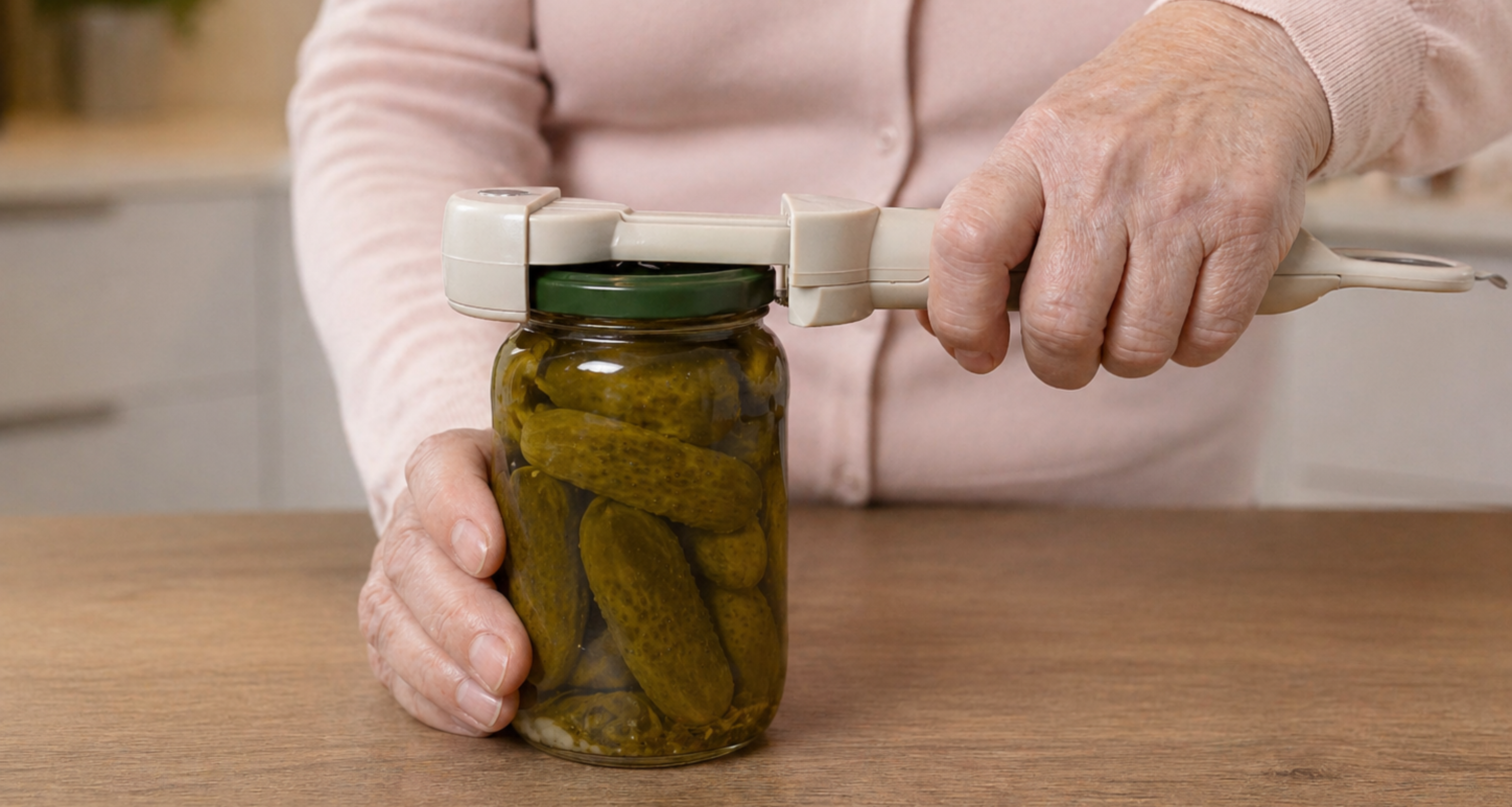 how to open a jar with weak hands