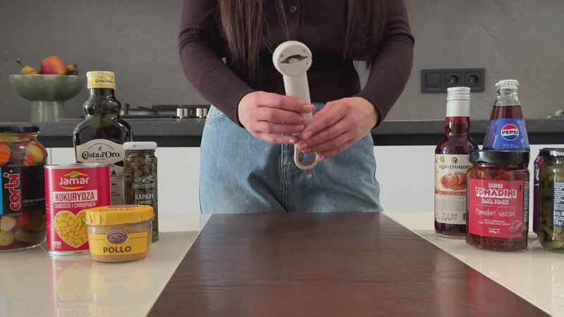 Easy Grip Jar Opener - Opens Any Lid From 1 to 3.8 Inches GrabberTool