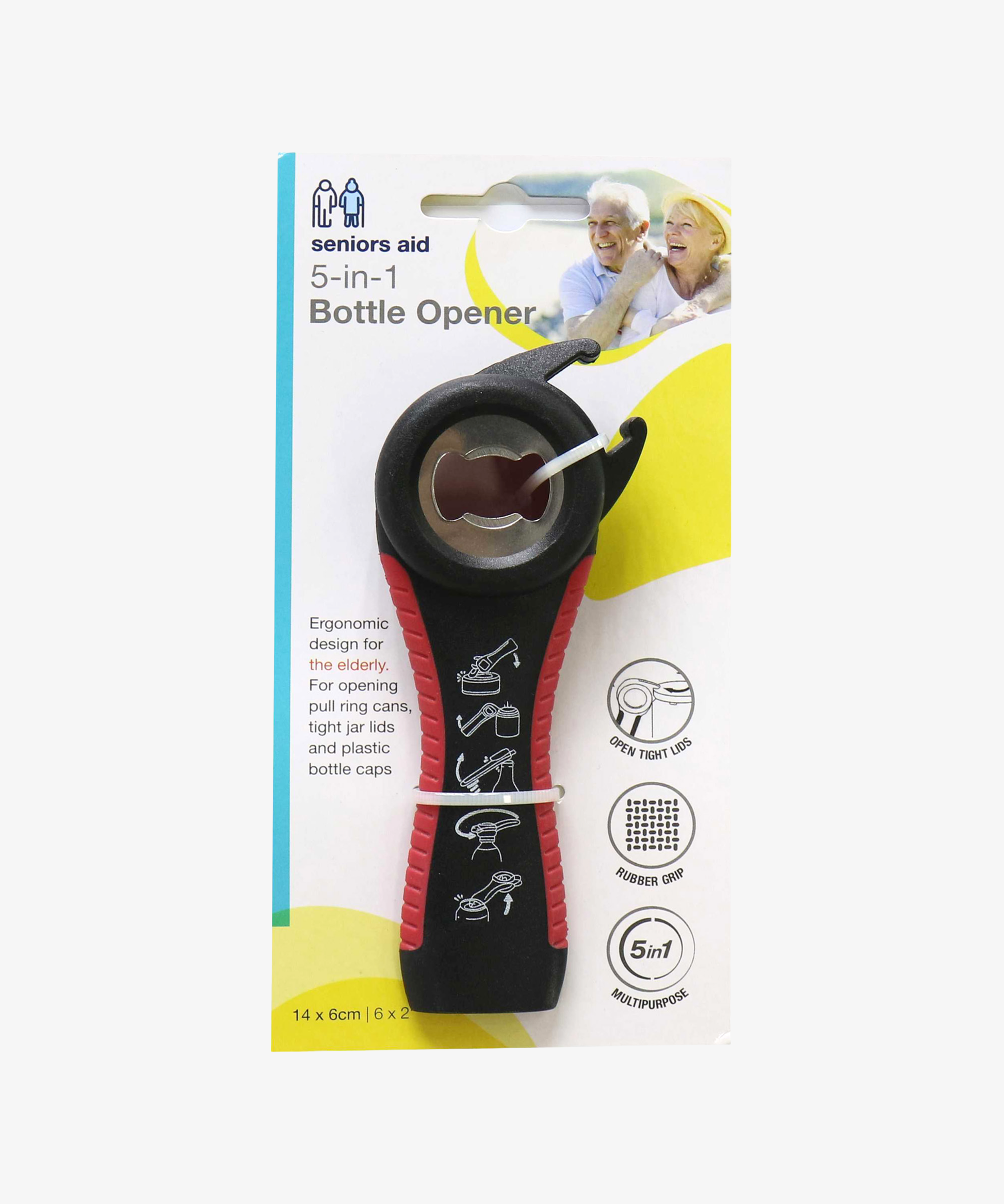 safety seal breaker for bottles and jars
